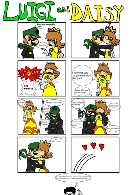 luigi x daisy comic